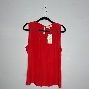MICHAEL Michael Kors Bold Red Tank Top